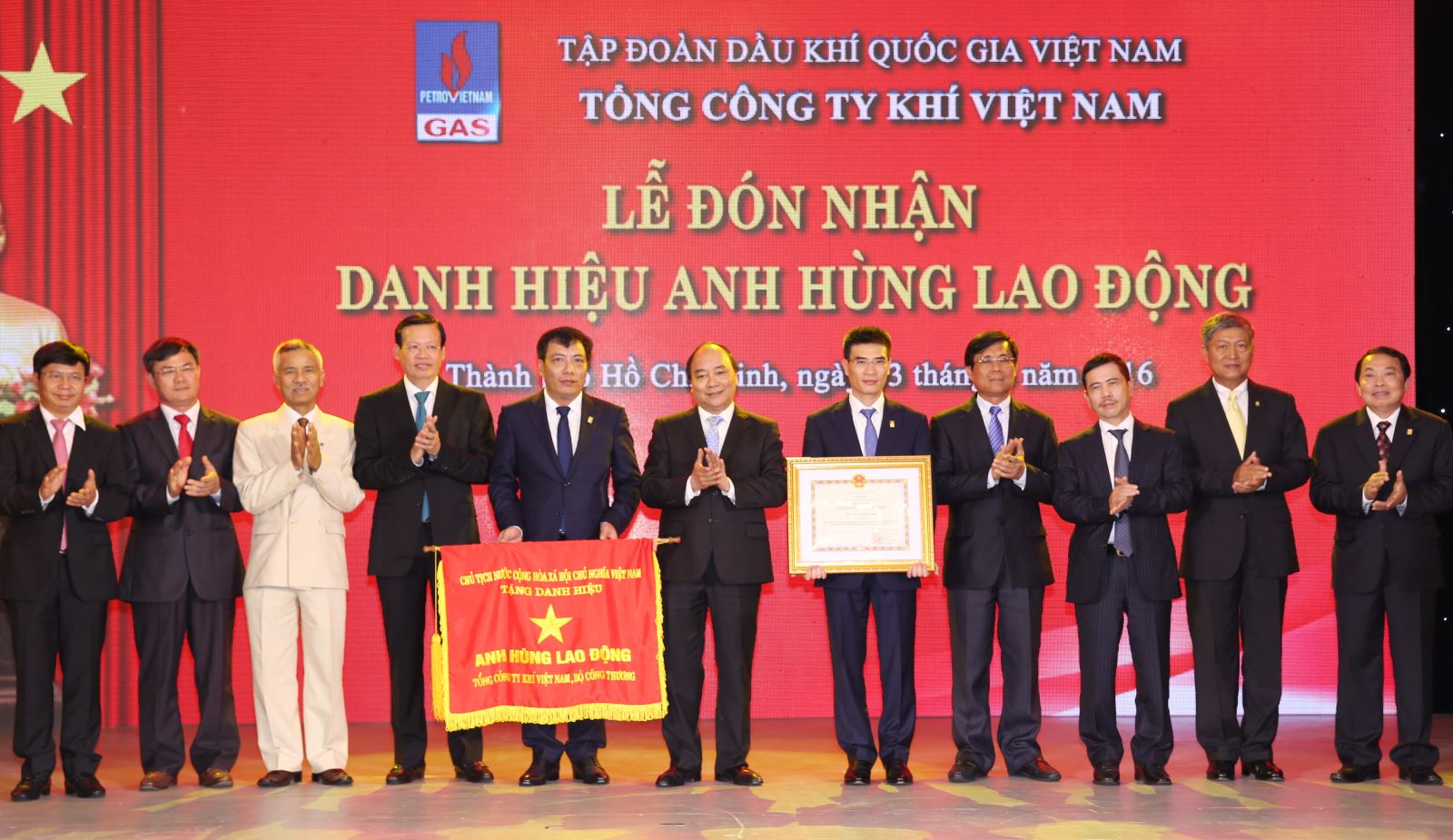PV Gas đón nhận danh hiệu Anh Hùng Lao động