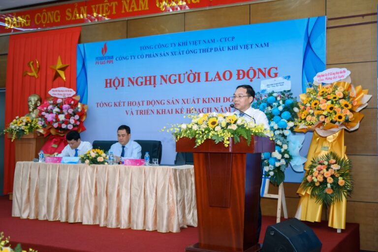 Công ty Cổ phần Sản xuất Ống thép Dầu khí Việt Nam nỗ lực vượt qua những khó khăn thách thức
