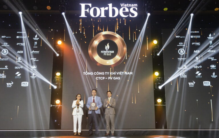 PV GAS was honored as the "Top 50 Best Listed Companies" by Forbes Vietnam for 12 consecutive years